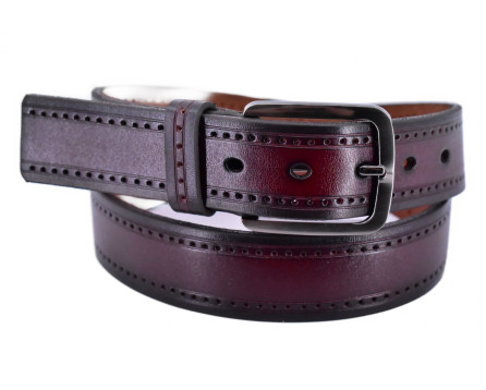 Pánský kožený opasek