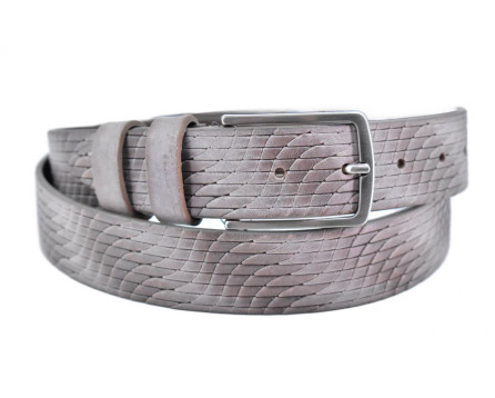 Kožený opasek - taupe1/115