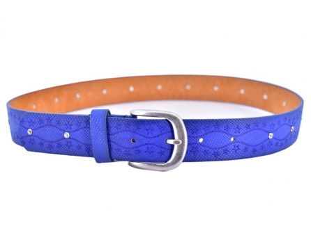 Dámský opasek modrá/95