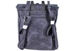 Dámský batoh a kabelka v jednom - tmavě šedá