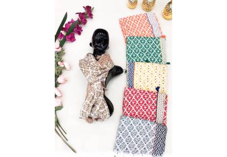 Dámský šátek - šedá