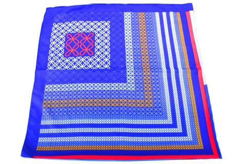 Dámský šátek - modrá