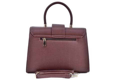 Dámská kabelka - tmavě hnědá