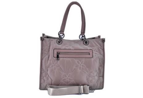 Dámská kabelka - tmavě béžová