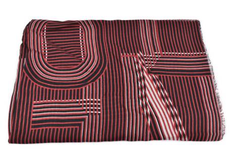 Dámský šátek - vínová