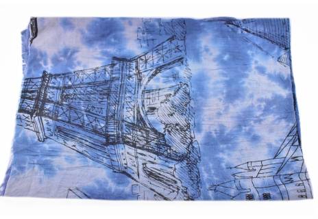 Moderní dámský šátek s potiskem