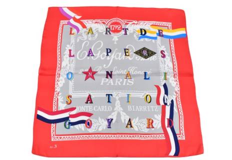 Dámský šátek - červená