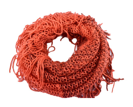 Tunelová šála - cihlová