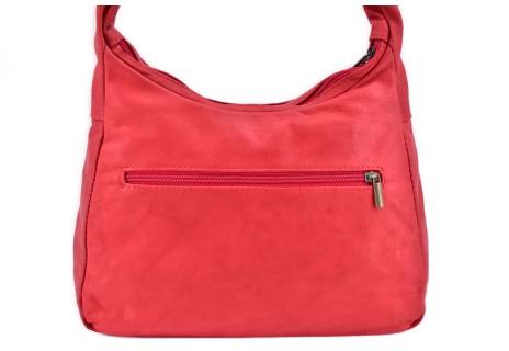 Dámská kožená kabelka crossbody