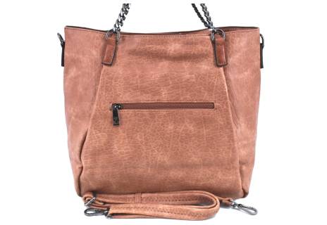 Dámská kabelka - tmavě béžová