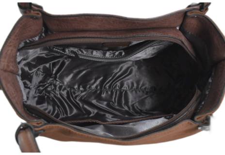 Dámská kabelka - tmavě hnědá