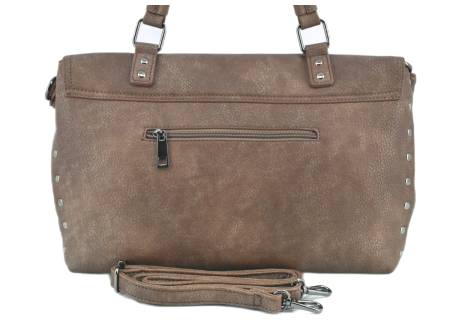 Dámská kabelka - tmavě béžová