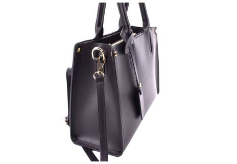 Dámská kožená kabelka Arteddy - černá