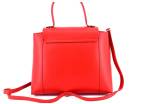 Dámská kožená kabelka s klopnou Arteddy  - červená