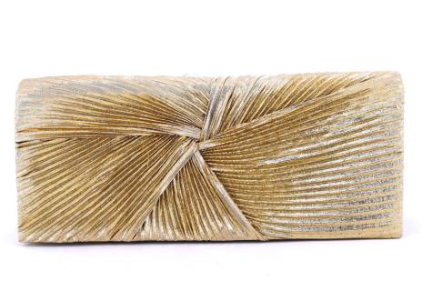 Dámská kabelka psaníčko - zlatá