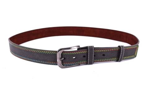 Pánský opasek - šedá/115