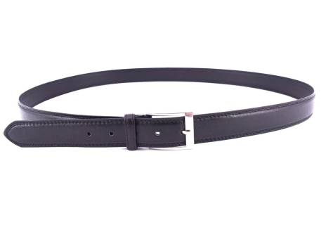 Pánský opasek z ekokůže - černá/150