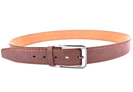 Opasek z ekokůže - hnědá/115