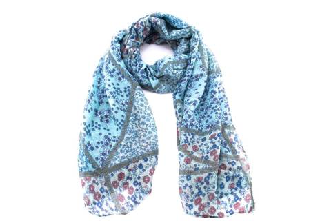 Dámský šátek s kytičkama Arteddy