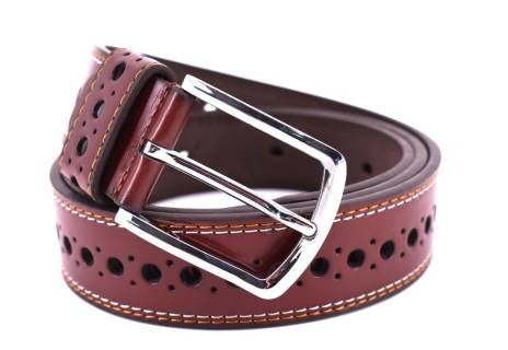 Pánský opasek - hnědá/125