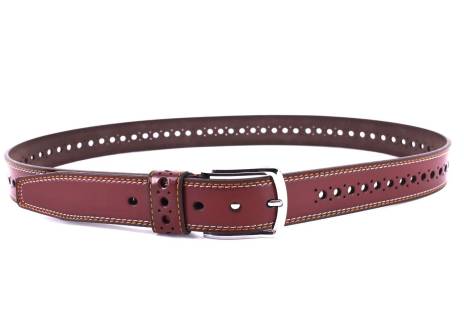 Pánský opasek - hnědá/125