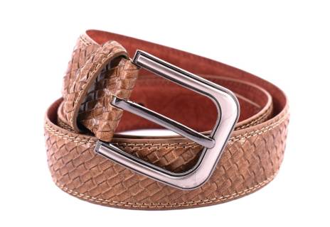 Pánský opasek - béžová/110