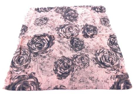 Dámský šátek s potiskem růží Arteddy
