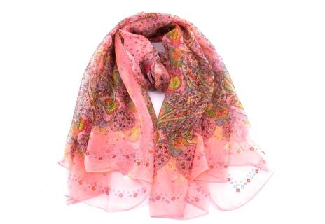 Dámský šátek s kašmírovým vzorem Arteddy