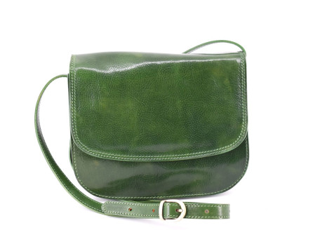 Dámská velká kožená kabelka lovecká Arteddy