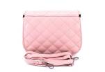 Dámská kožená kabelka crossbody Arteddy - růžová