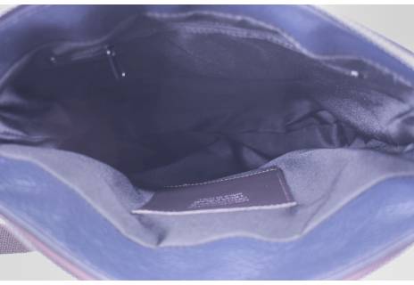 Kožená crossbody Juice - tmavě modrá