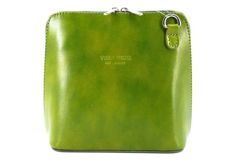 Dámská malá kožená kabelka crossbody Arteddy