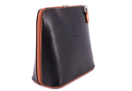 Dámská malá kožená kabelka crossbody Arteddy