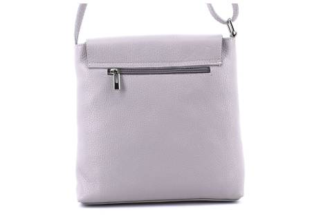 Dámská kožená crossbody kabelka s klopnou Arteddy