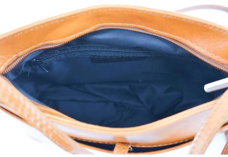 Dámská kožená kabelka crossbody Arteddy