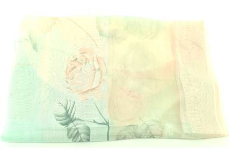 Dámský hedvábný  květovaný šátek Arteddy