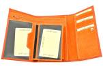 Dámská kožená peněženka Arteddy - oranžová
