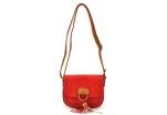 Dámská kabelka crossbody - červená