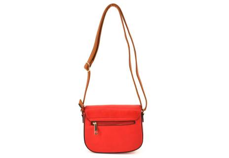 Dámská kabelka crossbody - červená