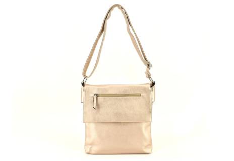 Dámská kabelka crossbody - zlatá