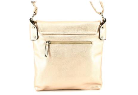 Dámská kabelka crossbody - zlatá