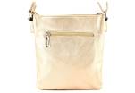 Dámská kabelka crossbody - zlatá