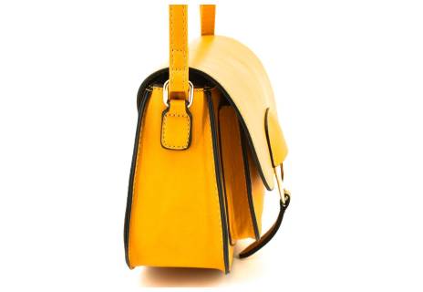 Dámská kabelka crossbody - žlutá