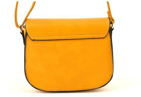 Dámská kabelka crossbody - žlutá