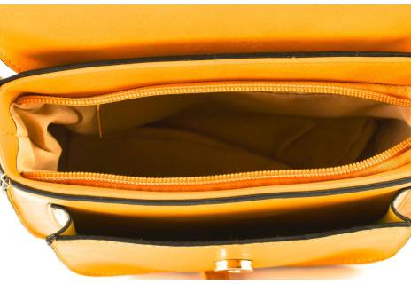 Dámská kabelka crossbody - žlutá