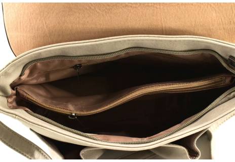 Dámská kabelka crossbody - šedá