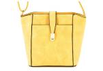 Dámská kabelka crossbody - žlutá