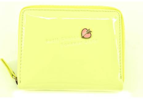 Dívčí peněženka  pouzdrového typu  lakovaná