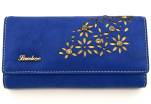 Dámská / dívčí peněženka z ekokůže - modrá