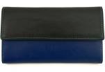 Dámská kožená peněženka Arteddy - černá/barevná